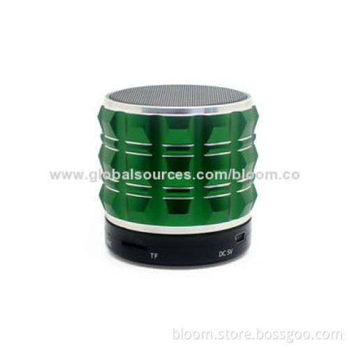 Bluetooth Speaker for iPhone 6, Aluminum + Plastic Materials, 10m Working Range